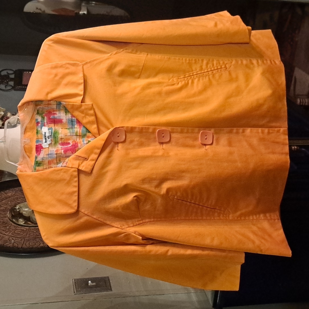 Appraisal orange jacket